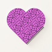 FlügelInstrumentenherz Notizblock (Rückseite)