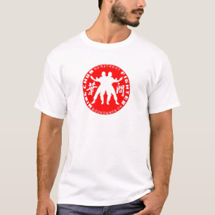 FlügelkämpferEmblem (Ip Man Linage) Rot T-Shirt