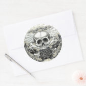 Flügelkleber Runder Aufkleber (Umschlag)