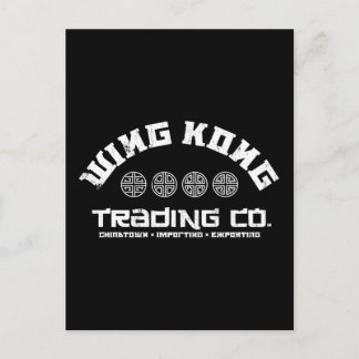 Flügelkong-Trading co. Große Probleme in wenig Chi Postkarte