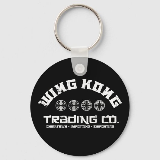 Flügelkong-Trading co. Große Probleme in wenig Chi Schlüsselanhänger (Vorderseite)