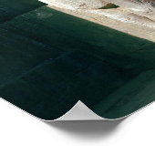 Flügelkopfbulle, neoassyrische Periode Poster (Ecke)