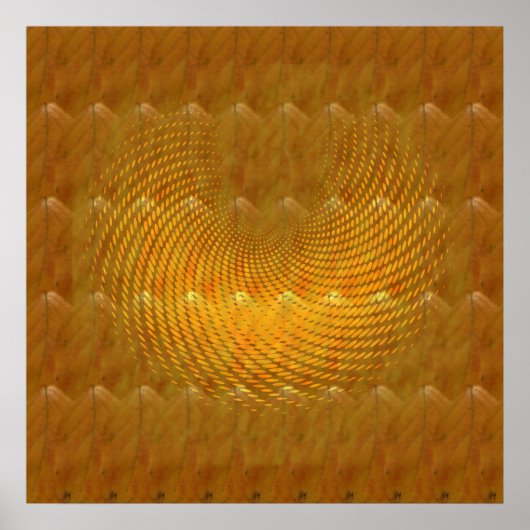 Flügelnde Blätter #4 Poster (Vorne)