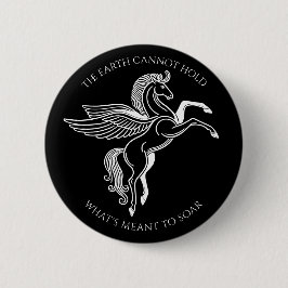 Flügelpegasus: Inspirationsgriechische Mythologie Button
