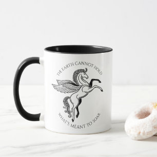 Flügelpegasus: Inspirationsgriechische Mythologie Tasse