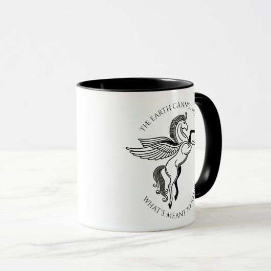 Flügelpegasus: Inspirationsgriechische Mythologie Tasse (VorderseiteRechts)