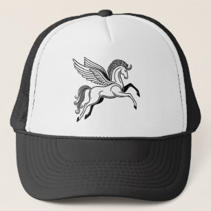 Flügelpegasus: Inspirationsgriechische Mythologie Truckerkappe