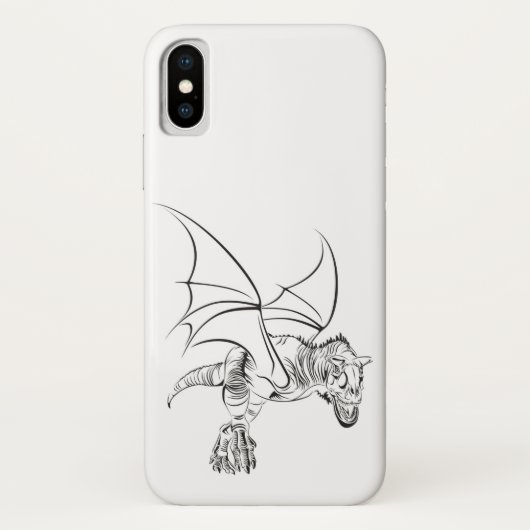 FlügelRaptor/Stamm Case-Mate iPhone Hülle (Rückseite)