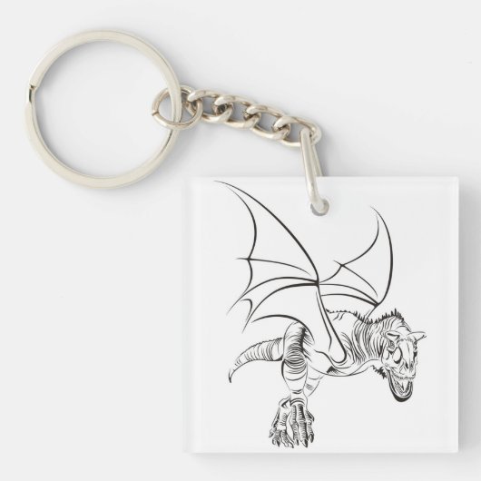 FlügelRaptor/Stamm Schlüsselanhänger (Vorderseite)
