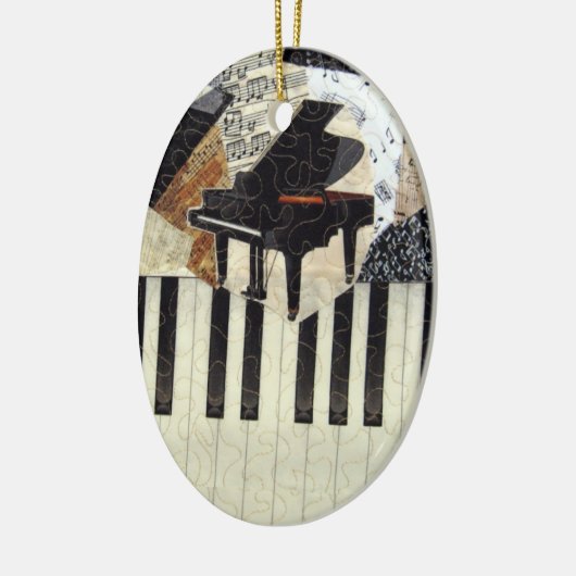 Flügels-Verzierung Keramikornament (Links)