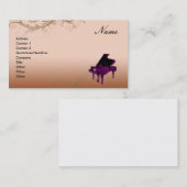 Flügels-Visitenkarte-dekoratives Blumen Visitenkarte (Vorne/Hinten)