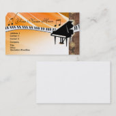 Flügels-Visitenkarte Visitenkarte (Vorne/Hinten)