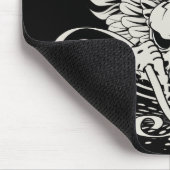 Flügelschädel Mousepad (Ecke)