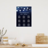 Flügelschiff Sitzplan Poster (Küche)