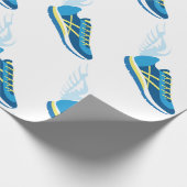 Flügelschuh Geschenkpapier (Ecke)