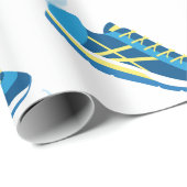 Flügelschuh Geschenkpapier (Rolleneckpunkt)