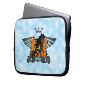 Flügelsieg - Laptop-Sieg Laptopschutzhülle (Vorderseite Links)