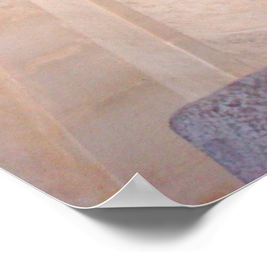 Flügelsieg von Samothrace Poster (Ecke)