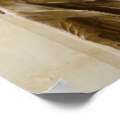 Flügelsieg von Samothrace Poster (Ecke)