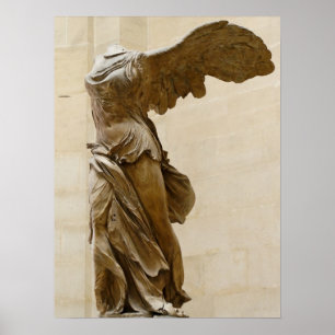 Flügelsieg von Samothrace Poster