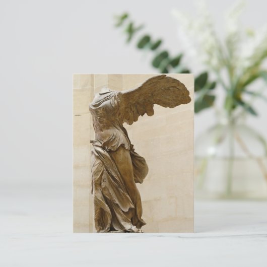 Flügelsieg von Samothrace Postkarte (Stehend Vorderseite)