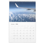 Flügelspitzen: Ansicht vom Flugzeug Kalender (Jan 2026)