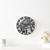 Flügeluhr Runde Wanduhr (Zuhause)