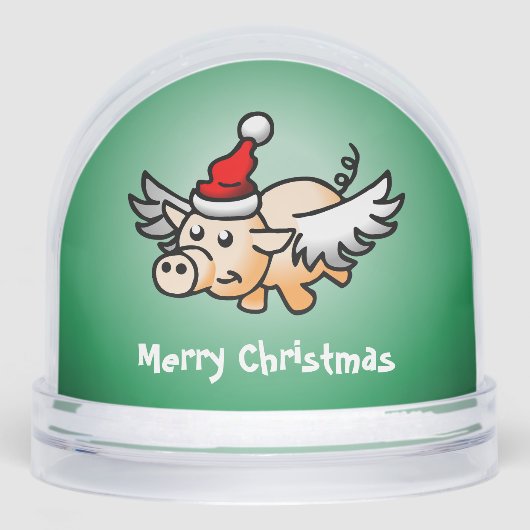 Flügelwein Schneekugeln (Vorderseite)