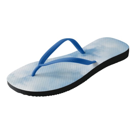 Flügelweiße Wolken Badesandalen (Schrägansicht)