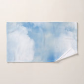 Flügelweiße Wolken Badhandtuch Set (Handtuch)
