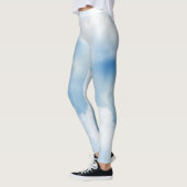 Flügelweiße Wolken Leggings (Links)