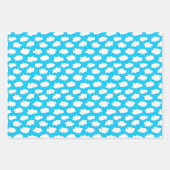 Flügelwolkenmuster Geschenkpapier Set (Vorderseite 2)