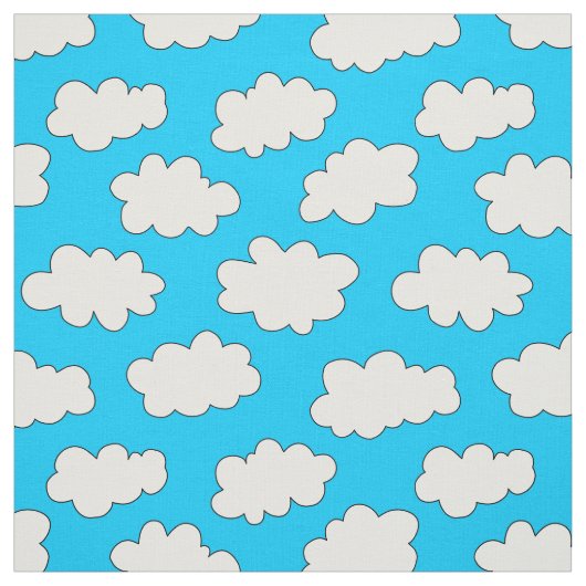Flügelwolkenmuster Stoff (Muster)