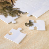 Flugente über Wasserfoto Puzzle (Seite)