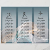 Flugflieger-Yoga-Lehrer Pilates-Fitness (Rückseite)