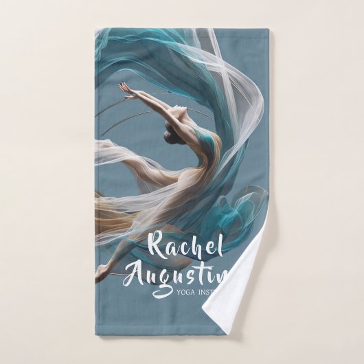 Flugflieger-Yoga-Lehrer Pilates-Fitness Badhandtuch Set (Handtuch)