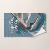 Flugflieger-Yoga-Lehrer Pilates-Fitness Badhandtuch Set (Handtuch)