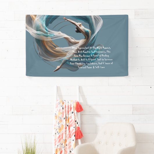 Flugflieger-Yoga-Lehrer Pilates-Fitness Banner (Insitu)