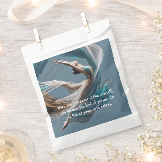 Flugflieger-Yoga-Lehrer Pilates-Fitness Geschenktütchen (Ausgeschnitten)