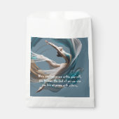 Flugflieger-Yoga-Lehrer Pilates-Fitness Geschenktütchen (Vorderseite)