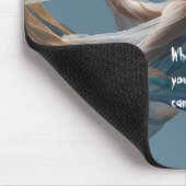 Flugflieger-Yoga-Lehrer Pilates-Fitness Mousepad (Ecke)