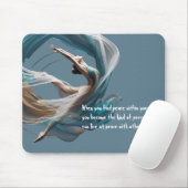 Flugflieger-Yoga-Lehrer Pilates-Fitness Mousepad (Mit Mouse)