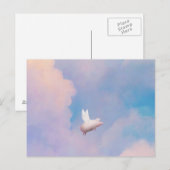 Fluggastkarte Postkarte (Vorne/Hinten)