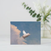 Fluggastkarte Postkarte (Stehend Vorderseite)