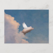 Fluggastkarte Postkarte (Vorderseite)