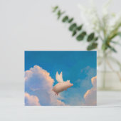 Fluggastkarte Postkarte (Stehend Vorderseite)