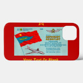 Fluggastticket Case-Mate iPhone Hülle (Rückseite (Horizontal))