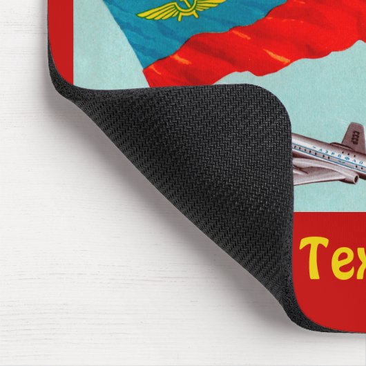 Fluggastticket Mousepad (Ecke)