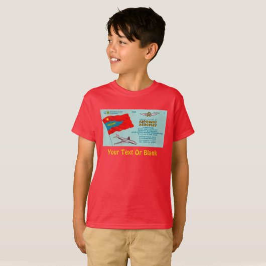 Fluggastticket T-Shirt (Vorne ganz)