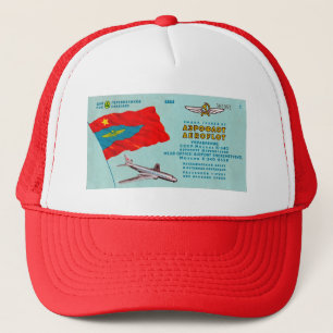 Fluggastticket Truckerkappe